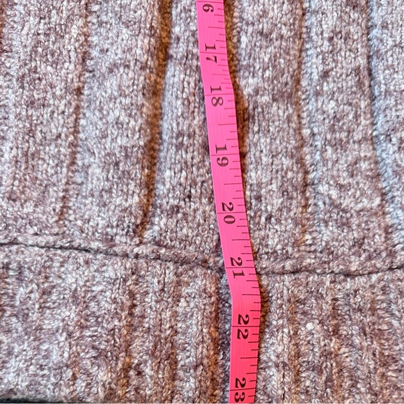 Free People Women’s Cable Knit Sweater Light Purple Size S - Picture 7 of 8